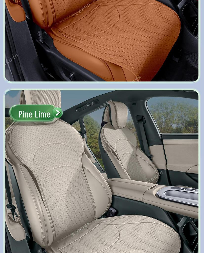 Универсальная подушка на сиденье автомобиля Rubin для Xiaomi YU7 - Всесезонный чехол на сиденье оригинального цвета