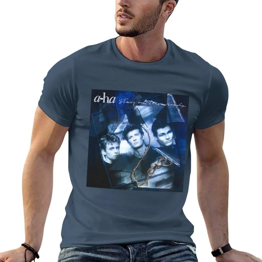Aha Stay On These Roads Tshirt Aesthetic Clothes Summer Clothes Quick Drying Customs Unisexs T Shirt