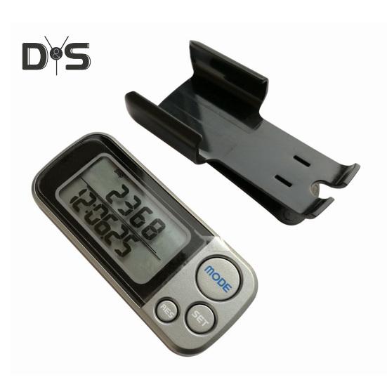 Шагомер для ходьбы 3D с зажимом и шнурком, память на 30 дней, простой счетчик шагов с ЖК-дисплеем, точный фитнес-трекер для мужчин и женщин