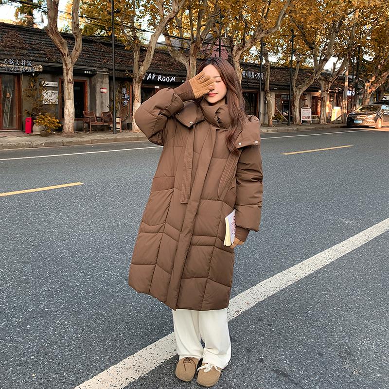 Autumn Winter Thicken Warm Parka Women Casual Sweety Solid Color Big Pocket Loose Hooded Coat Jackets Outwear