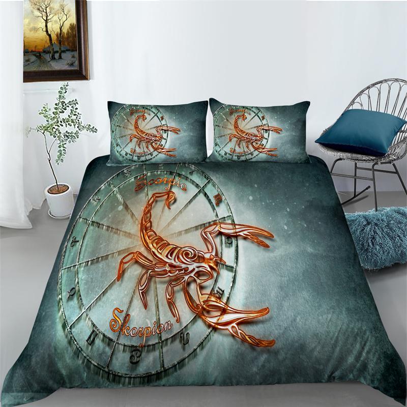 Bohemian Duvet Cover Suit Cartton Quilt Cover Polyester King Size Bedding Fashion Home Textiles Bedding Sets