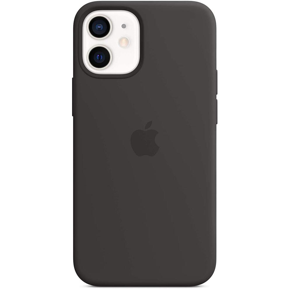 iPhone 12 mini Silicone Case with MagSafe Black