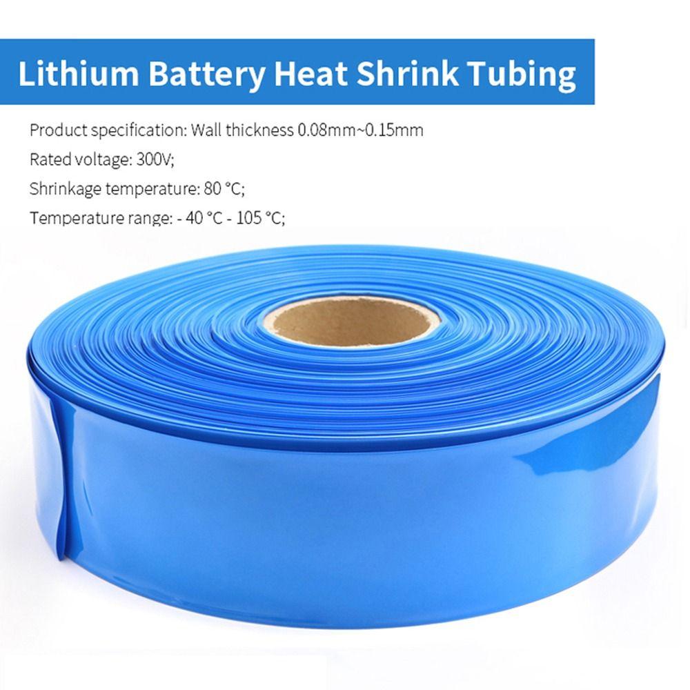 1 метр 30-200 мм ширина батареи изоляционная пленка обертка литиевый корпус кабель рукав 18650 Lipo батарея