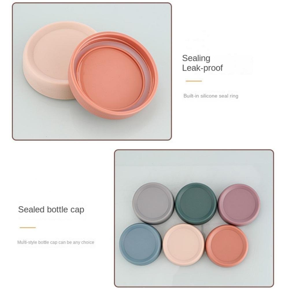 480 мл 16 унций Баночки для приготовления еды с крышками Контейнеры для еды Новая миска для йогурта для закусок, специй, сахара