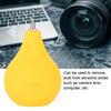 Rubber Dust Air Blower Pump Cleaner Tool for Digital Camera Lens Filter Watch Cleaning (Yellow)