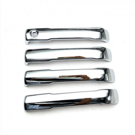 Chrome Door Handle Cover Molding Trim For Toyota Tacoma 2024