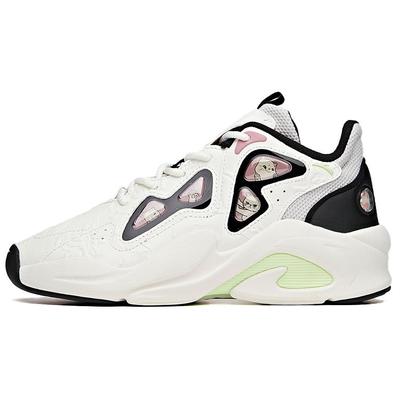 Крутые повседневные нескользящие низкие кроссовки Weifeng Outdoor Dad Shoes для женщин, белые, черные, серые, 122118088-4