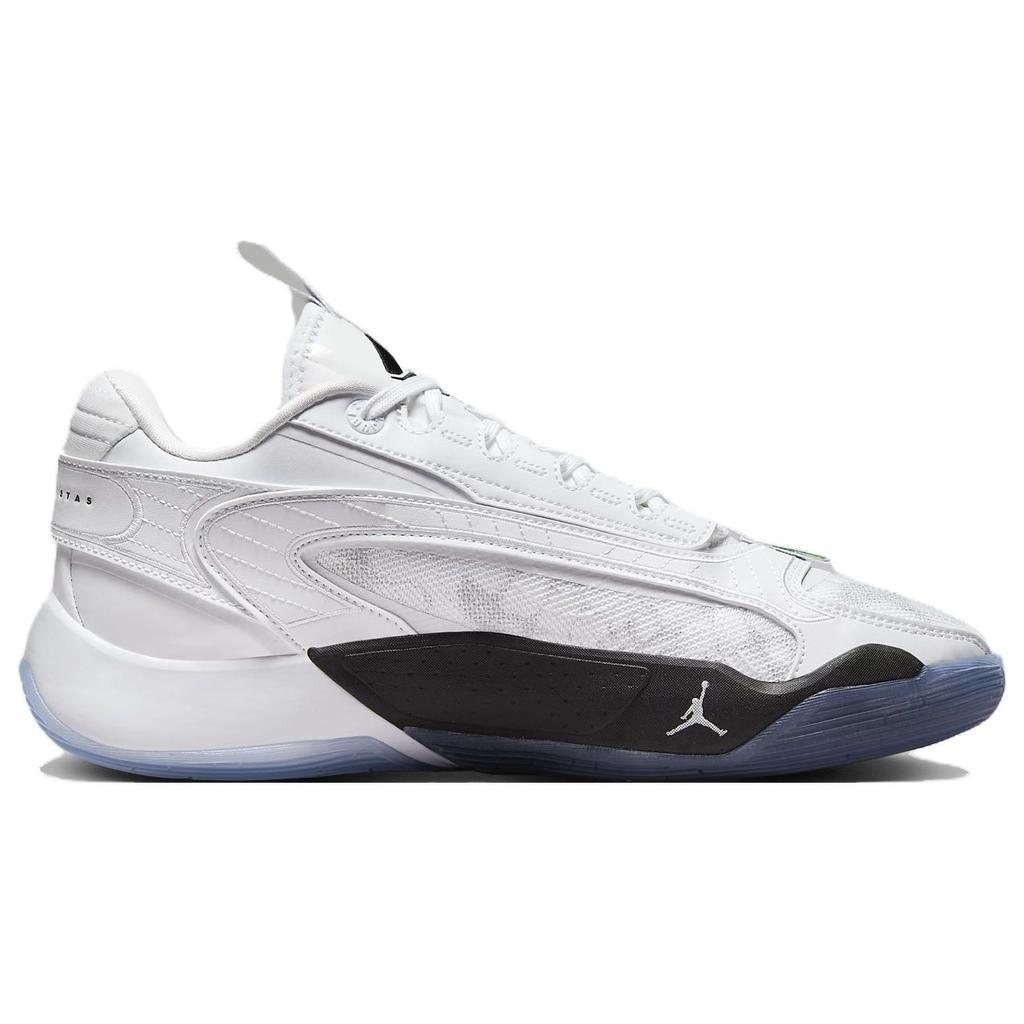 Кроссовки унисекс Air Jordan Luka 2 PF Trick Shot Белый Черный Green-Strike DX9012-103