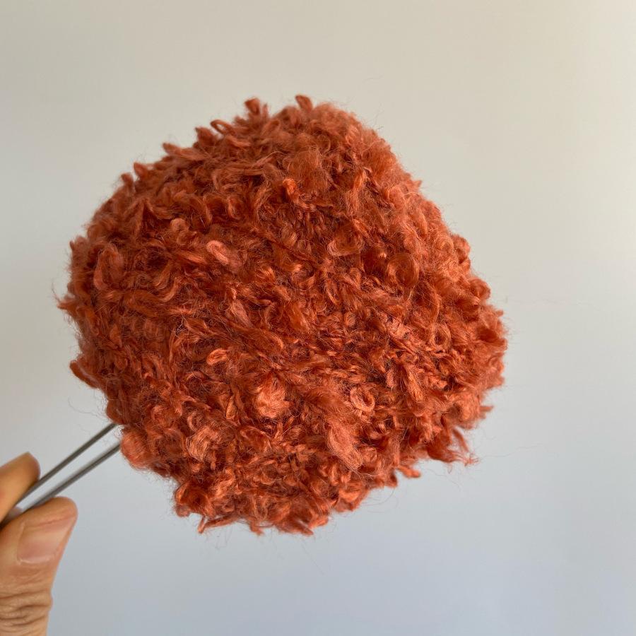 50 г Пряжа с петлями из шерсти, Пряжа для вязания крючком, Волосы для куклы, Креативный плетеный шерстяной клубок, Пряжа для рукоделия, Шапка, Обувь, Пряжа для вязания крючком