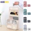 Cosmetics Storage Bag, Travel Multifunctional Makeup Bag Can Be Hung Wash Bag Large Capacity Dry Wet Separation Hand-Held Storag