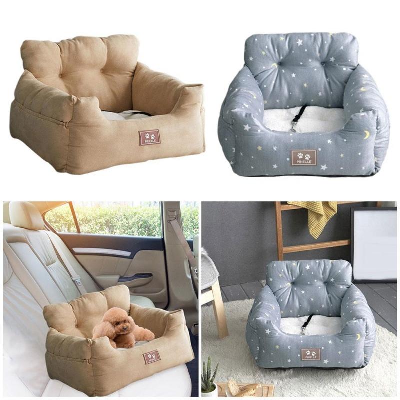 Портативный коврик для домашних животных в машину, будка для кошки, коврик для плюшевой игрушки, кровать для собаки, безопасное сиденье, всесезонное универсальное регулируемое автомобильное сиденье для собак