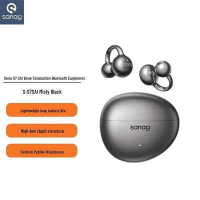 SANAG S7S AI Наушники с открытым ухом и клипсой для уха, Bluetooth-гарнитура