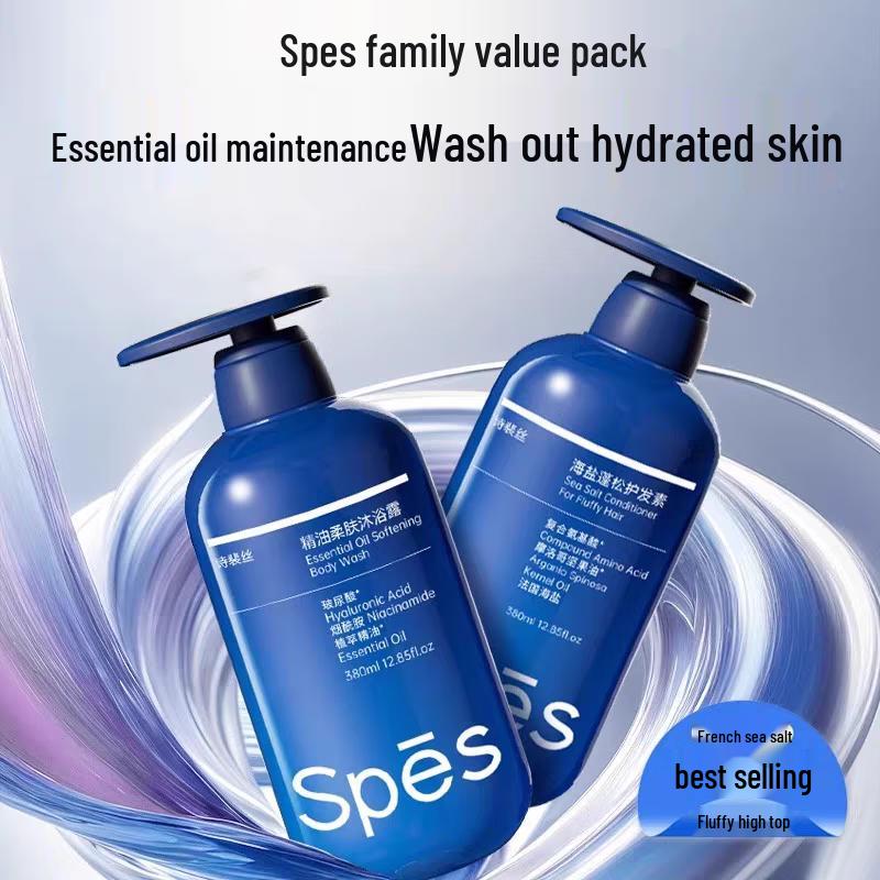 Spes Sea Salt Oil Control & Hydrating Hair and Body Set