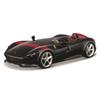 Bburago 1/24 Scale Ferrari Monza SP1 Black / Diecast Model Car, Finished Model, 18-26027 BK