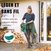 Souffleur de Feuilles - HYECHO - 18V - 223 km/h - Batterie 4,0Ah - Flexible et Ergonomique