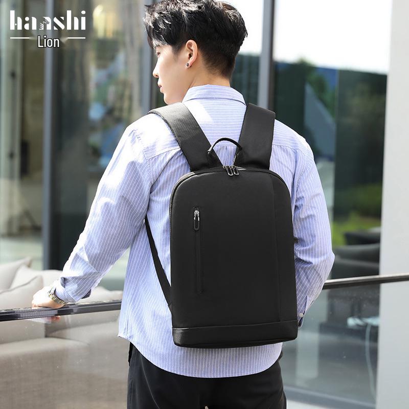 Durable 15-inch Ultra-Thin Men's Business and Student Commuter Backpack
