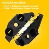 For 2016-18 Nissan Altima Front Sedan Bumper Cover Kit Mounting Bracket Support