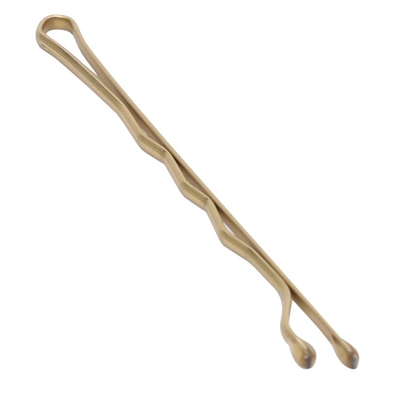 Аксессуары Минималистичные женские заколки из металла, 100 шт./компл., зажимы для девочек, волнистые невидимые заколки для волос