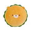 Plush Hamburger Pillow: Multifunctional Mat & Toy - Perfect for Sleep, Play, and Gifting. Ideal for Foodie-Themed Rooms and Girlish Hearts.