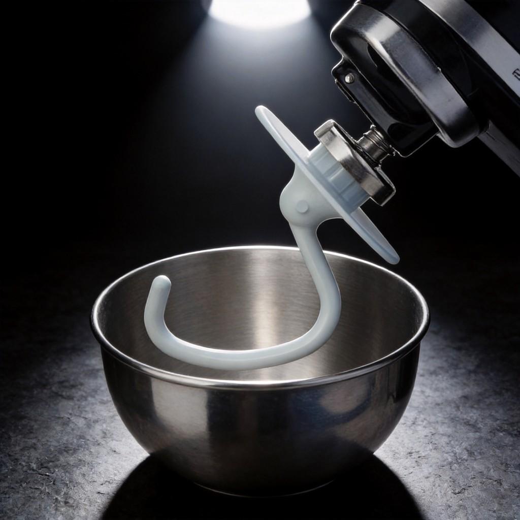 Крюк для теста Kitchenaid с алюминиевым покрытием для моделей K45dh, KSM90, K45