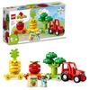 LEGO Duplo First Duplo Vegetable Tractor Toy Toy Present Birthday Block Educational Christmas Boys Girls Children 1 and a Half Years Old 2 Years Old 3