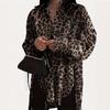 Women's Casual Elegant Long Sleeve Leopard Print Top