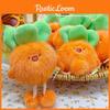 Cartoon Plush Vegetable Keychain With Carrots Garlic Mushrooms For Kids Use Gift