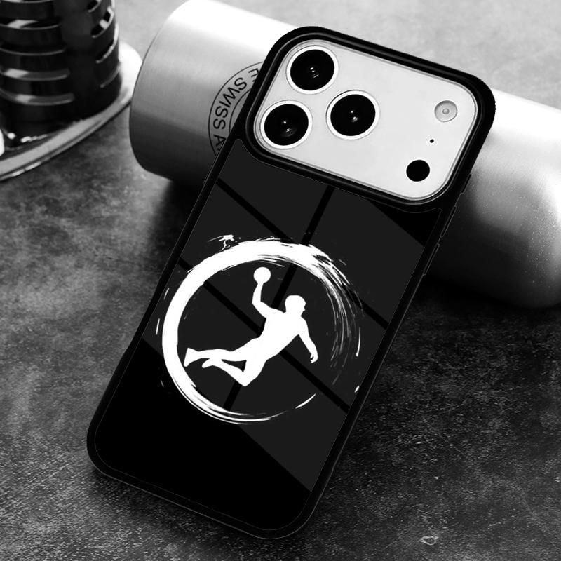 Мягкий чехол для телефона Handball Sport для iPhone 17 16 15 Pro Max Air 14 13 12 11 Plus Ударопрочный чехол