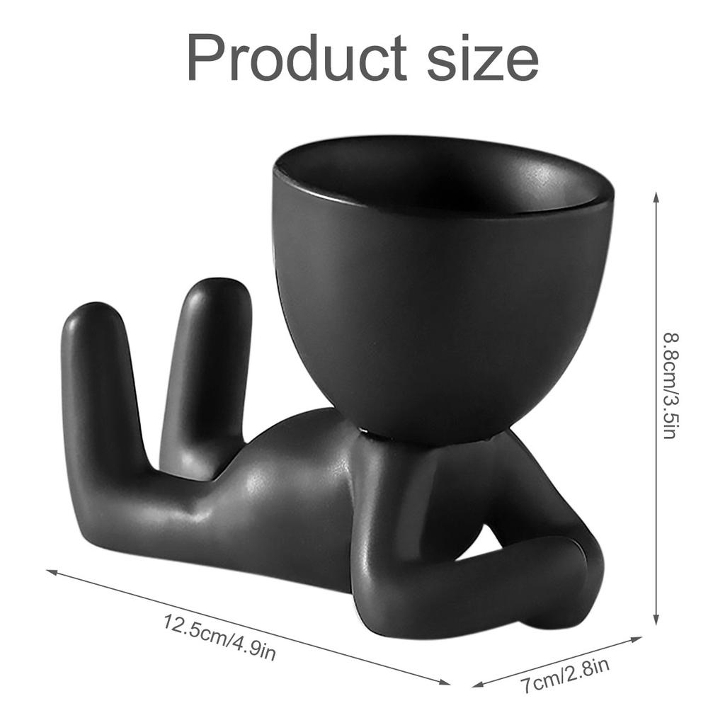 Качающийся горшок для растений с изображением улыбки, качели, цветочные горшки, симпатичные подвесные качели, смоляные качели, компактные подвесные горшки для растений