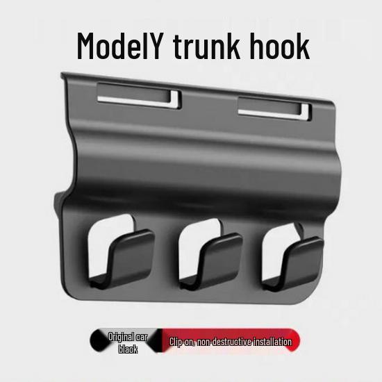 Крючки для багажника Tesla Model Y: Аксессуары для хранения обновленной версии