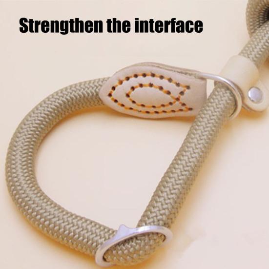 Поводки для собак, прочный нейлоновый поводок для собак среднего размера, поводок для дрессировки без натяжения для контроля ходьбы