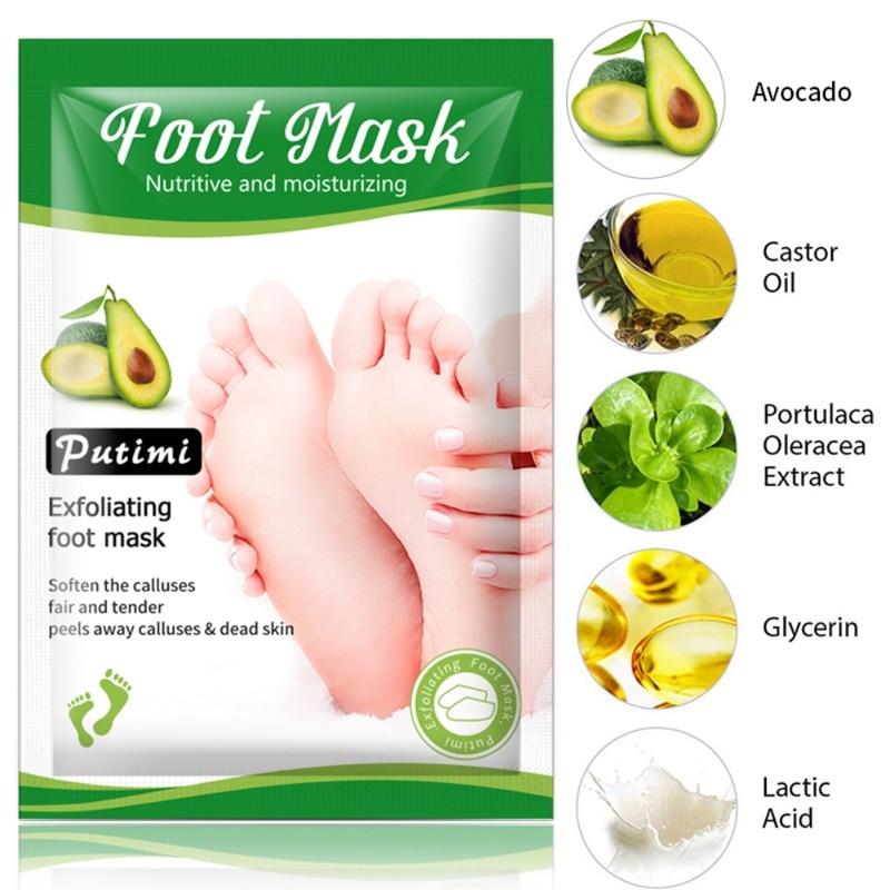 Отбеливающие носки для педикюра для ног, пилинг-маска, отшелушивающий уход за ногами, антивозрастные увлажняющие пилинг-маски для удаления омертвевшей кожи