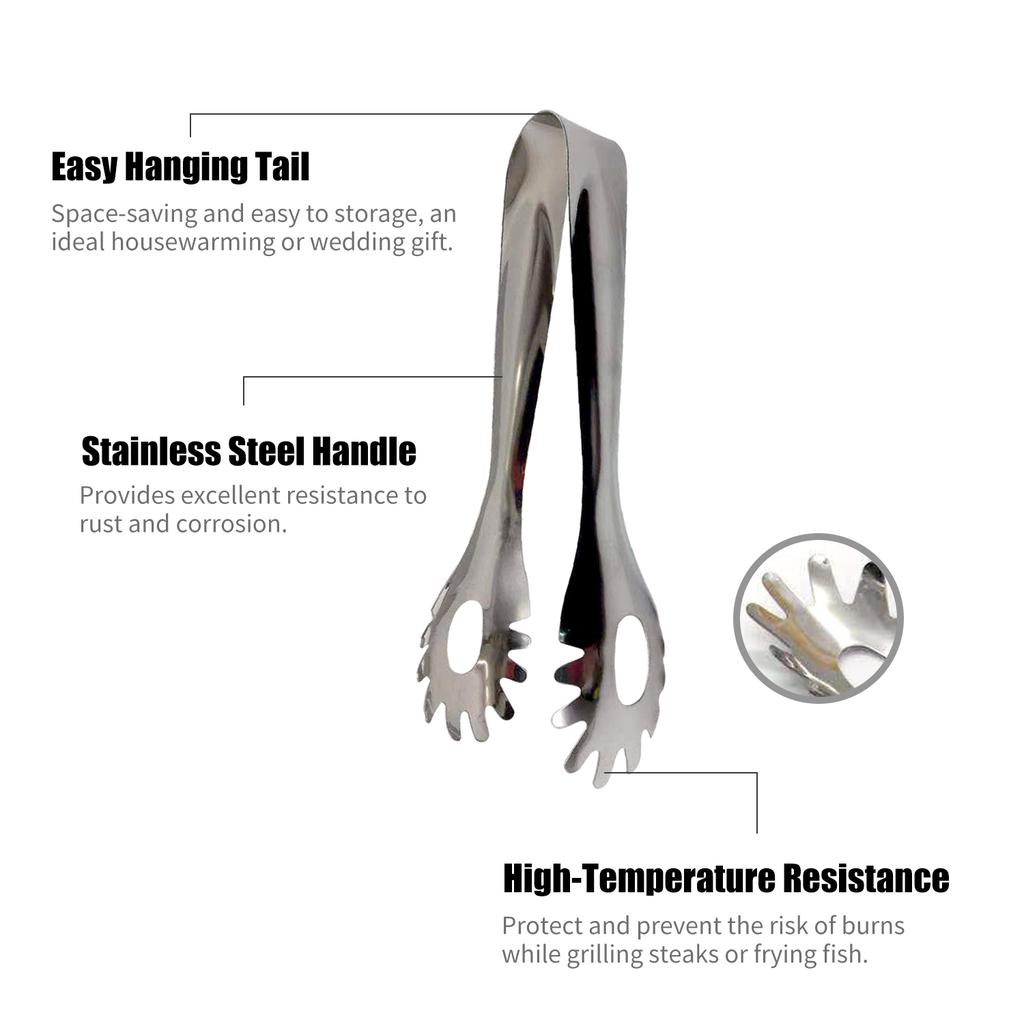 Кухонные щипцы из нержавеющей стали, щипцы для выпечки, гриля, барбекю, жарки, сервировки, щипцы для еды