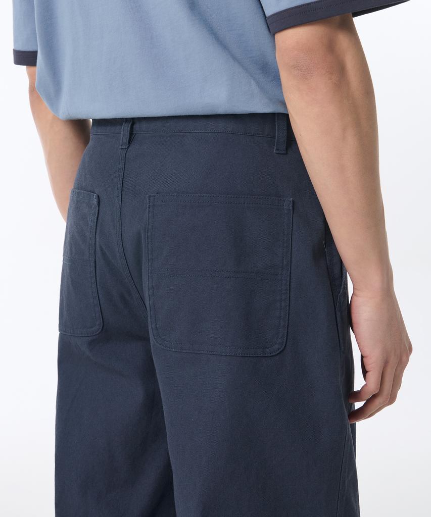 MUSINSA STANDARD Canvas Regular Fit Work Pants [Iron Grey]