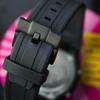 Casio Унисекс Жидкокристаллический, Аналогово-цифровой Двойной дисплей Серия Черные часы GA-2100VB-1A(Часы1--)