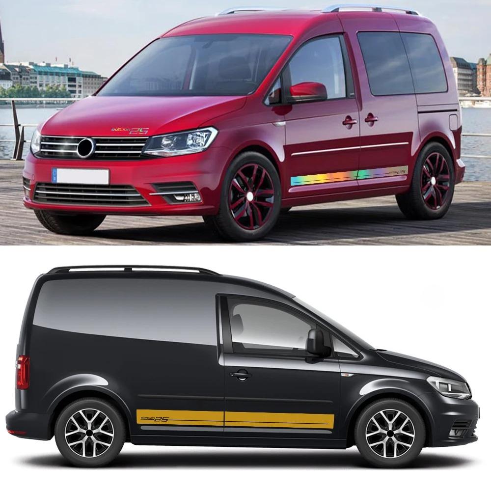 3 шт. Автомобильные наклейки Для Volkswagen VW Caddy Maxi Kombi Edition 25 Фургон Графика Виниловые наклейки Аксессуары для тюнинга