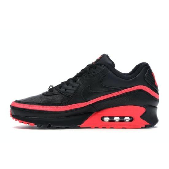 Nike Air Max 90 x Undefeated Черный Солнечно-красный 2019 - CJ7197-003