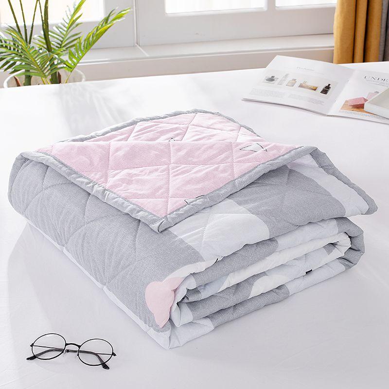 Летнее одеяло с кондиционером для спальни Односпальное/двуспальное одеяло Стиральное одеяло в стиральной машине Летнее одеяло