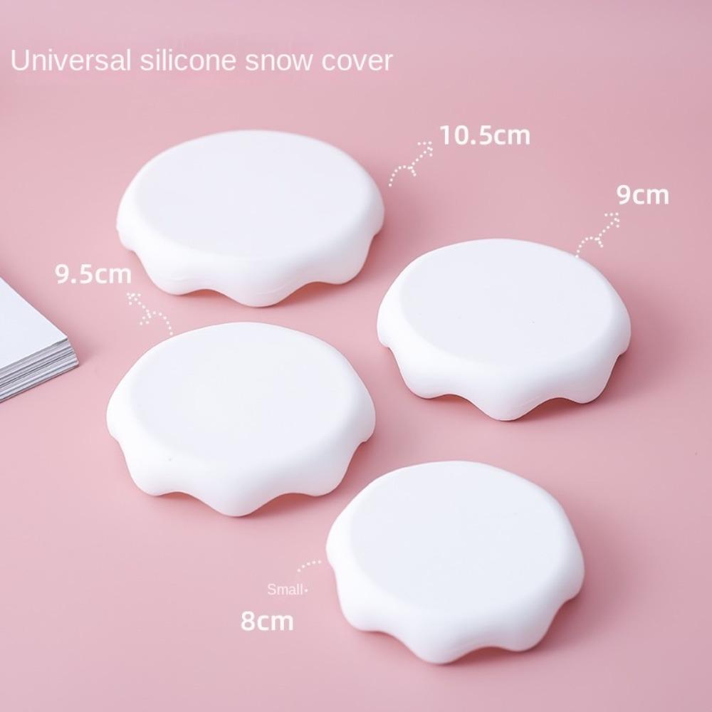 Силиконовая крышка для стеклянной чашки, утолщенная, герметичная, с присоской, крышка для чашки, аксессуары для чашки, крышка для кружки