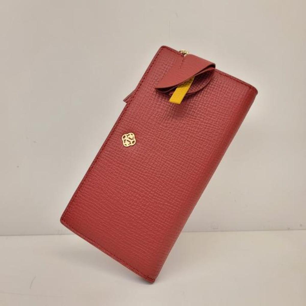 Mari Eclaire store recommended cowhide women's slim luxury long wallet 210418