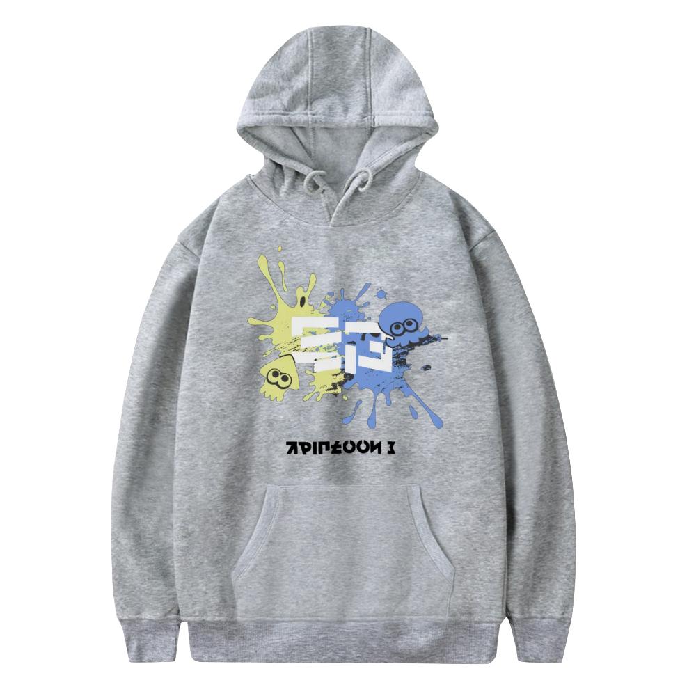 Splatoon 3 Hoodies Anime Graffiti Shooting Game Print Unisex Women Fashion Oversized Sweatshirts Hoodie Unisex Pullovers Tracksuits
