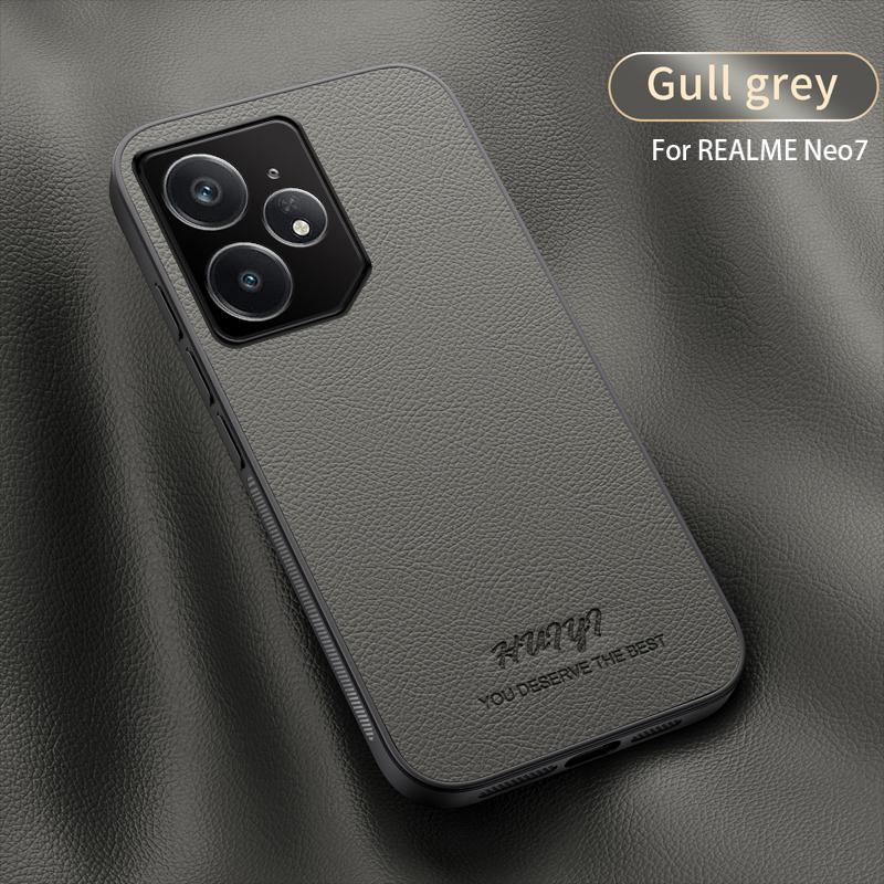Чехол для OPPO Realme GT Neo 7 Мягкая кожа PU Магнитная Защитная задняя крышка Чехол для Realme GT Neo 7 6 Se GT 7 Pro 6t Корпус телефона