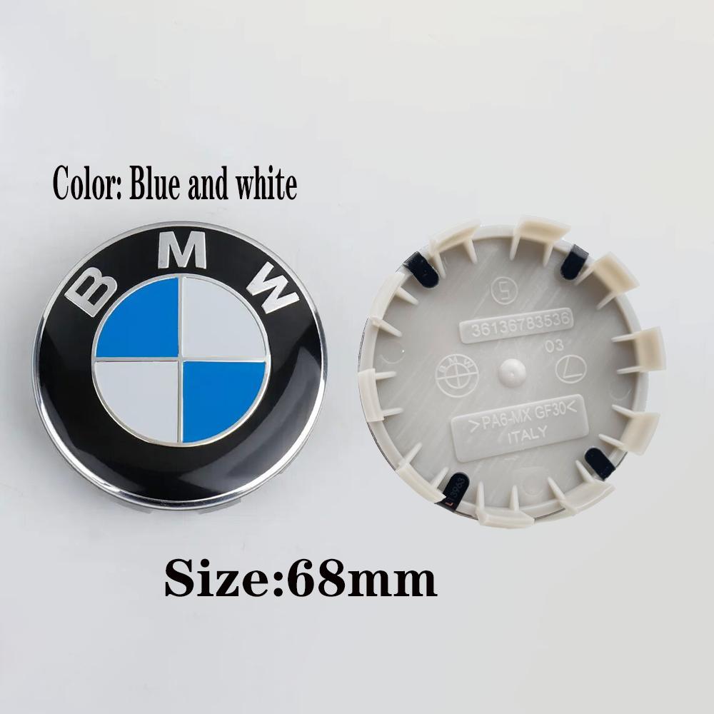 4PCS 68MM 56MM Car Wheel Center Hub Cap For BMW E87 M Performance E36 E46 E60 E90 E91 E92 E93 F30 F20 M3 Car Accessories GE5