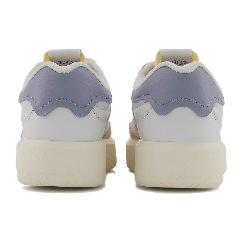 New Balance CT302 Белые с фиолетовым отблеском кроссовки CT302OA