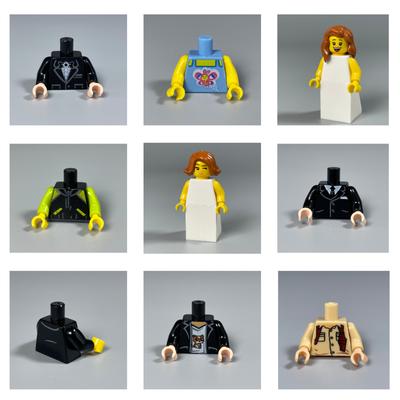 Нетоксичные Moc Кирпичи Невеста Жених Маленькие Дети Женщина Мужчина Фигурка Модель Строительные Блоки Собранные Игрушки Аксессуары Куклы Для Детей
