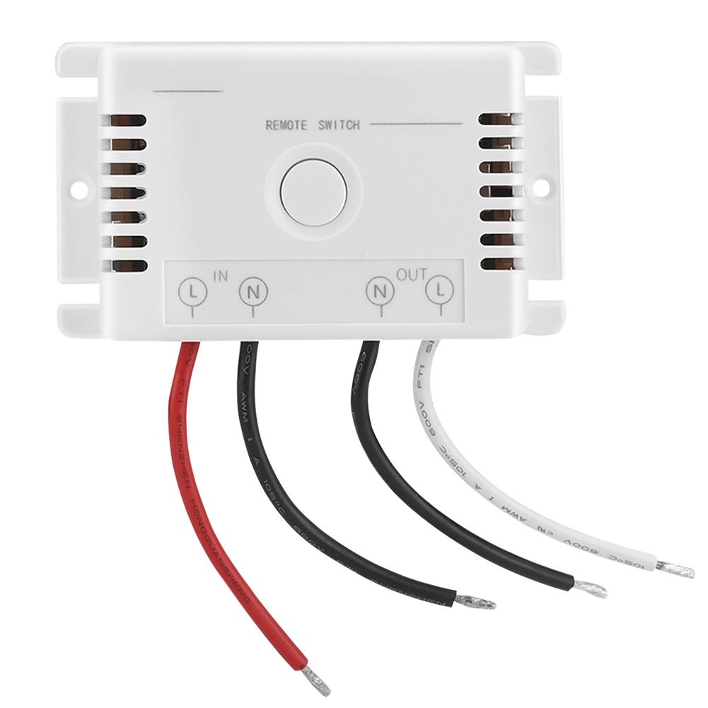 AC90 250V Интеллектуальный пульт дистанционного управления Ручной Двухканальный Выключатель с отключением питания