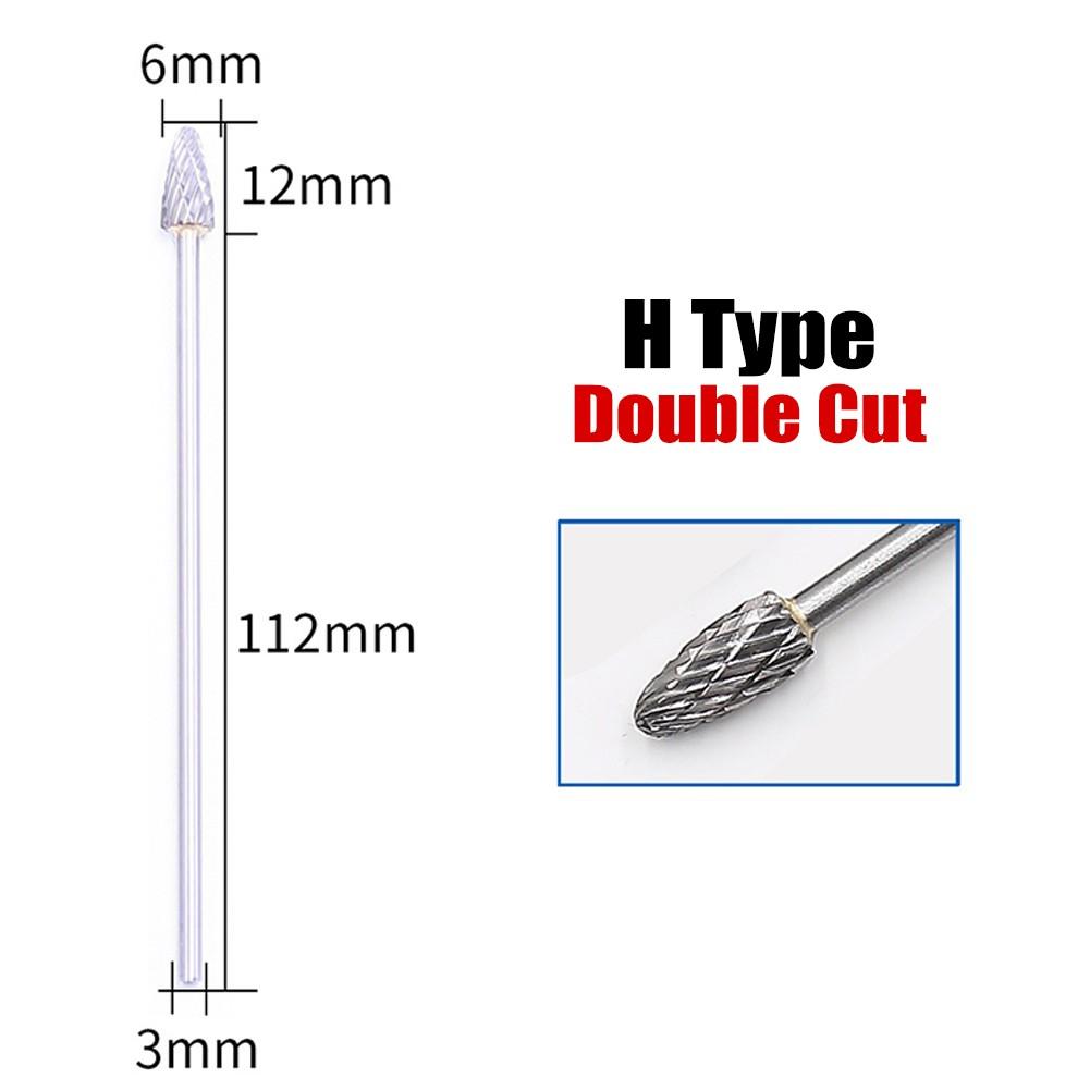 Rotary Burrs Double Cut High Production Efficiency