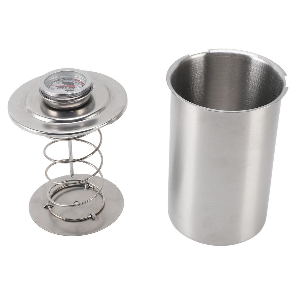 Ham Maker Large Capacity Multifunction Stainless Steel Meat Press with Thermometer for Making Health