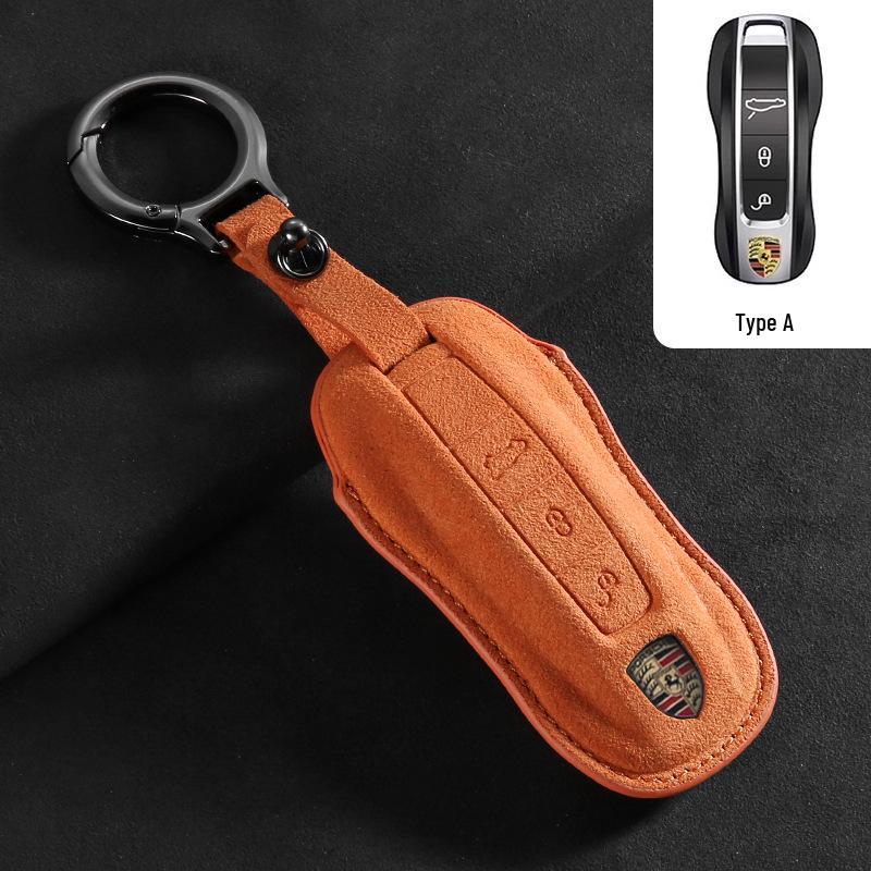 Чехол для ключей Porsche для новых Cayenne, Macan, 718, Taycan, Panamera и 911