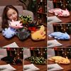 45-80 см Кавайная Цветная Плюшевая Игрушка Тритон Набитая Милая Аксолотль Саламандра Пушистая Плюшевая Рыба Успокаивающая Длинная Подушка Подушка Подарок для Детей